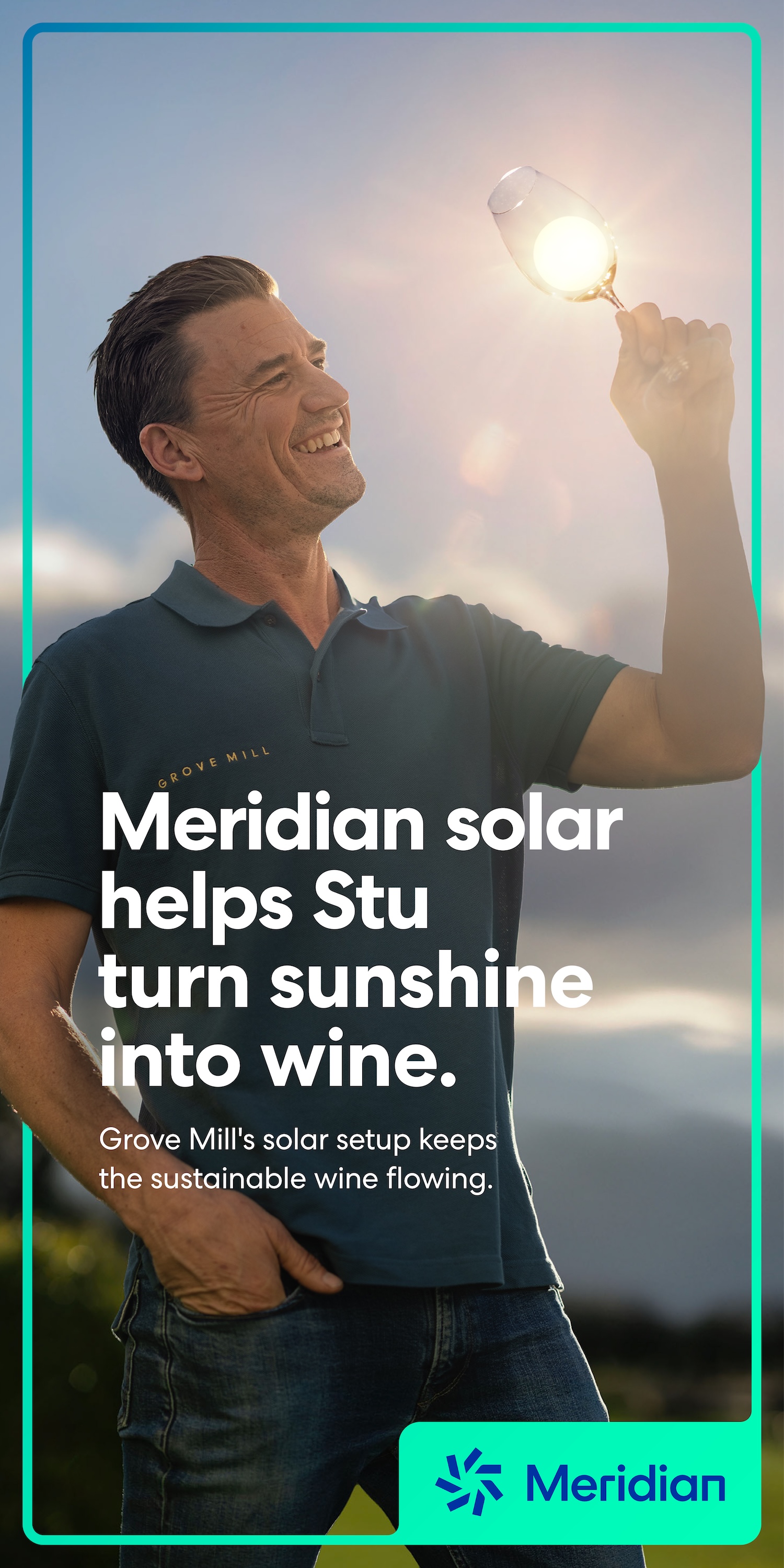 Meridian Energy turns sunshine into wine in next chapter of its ‘New Energy’ campaign via 81