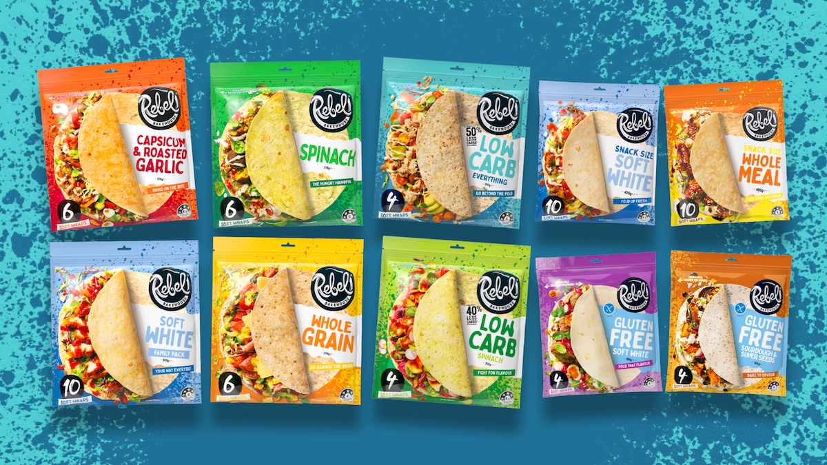 Rebel Bakehouse launches new look and brand in NZ via Bellwether Agency and Tuckshop Studio