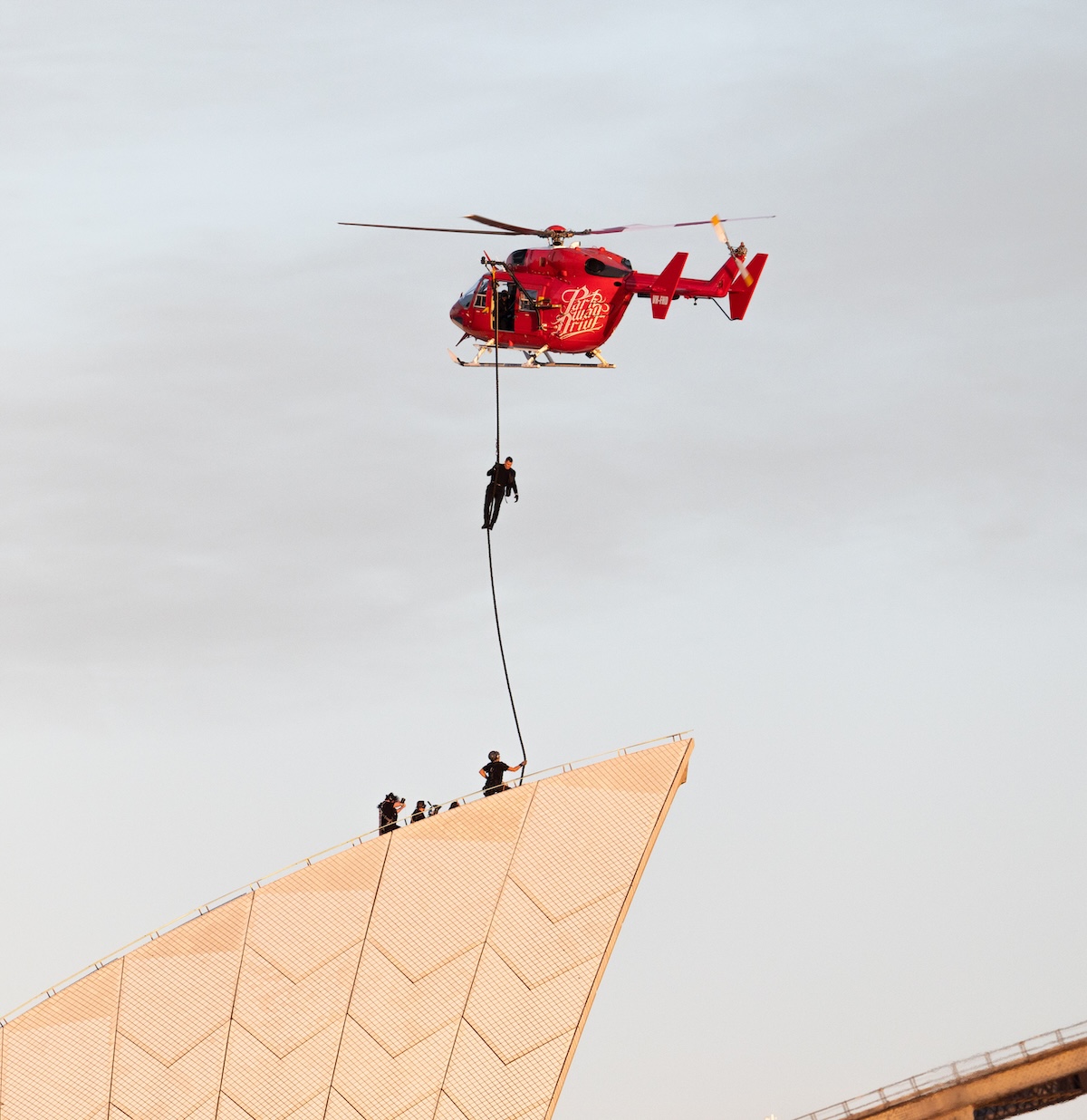 Hype Republic and Parkway Drive make history with world-first Sydney Opera House stunt
