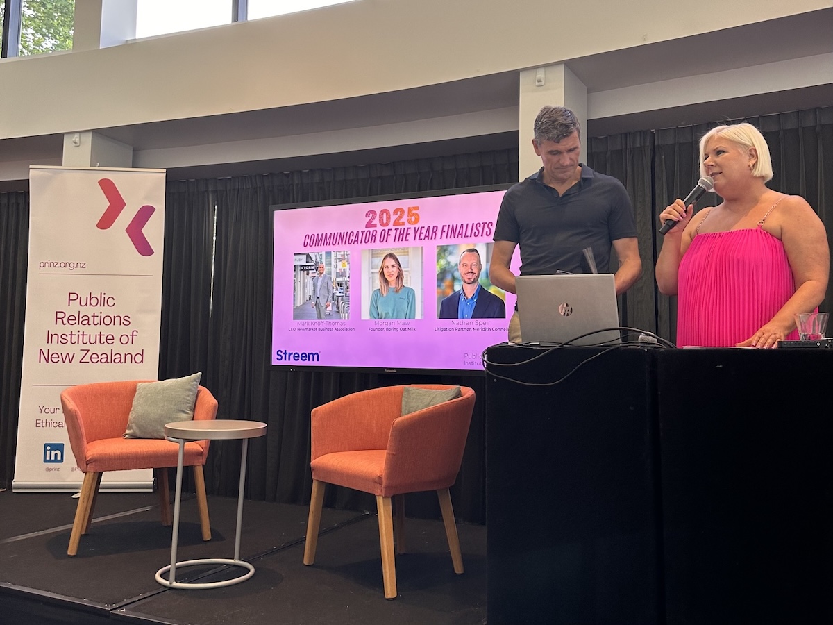 Mark Knoff-Thomas unveiled as the 2025 PRINZ Communicator of the Year