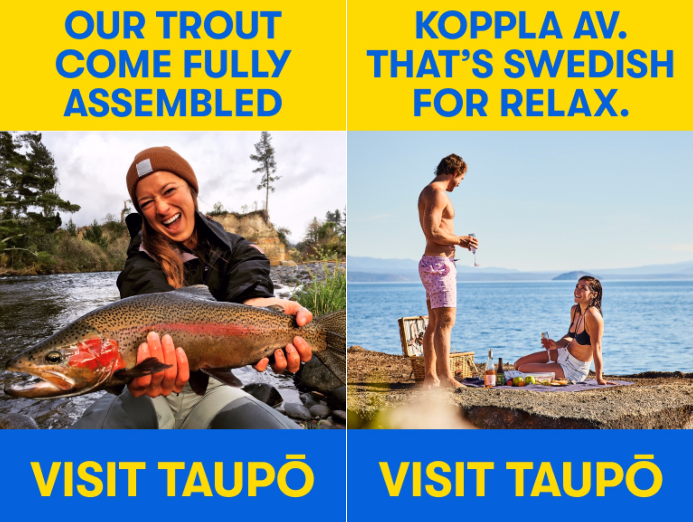 New Zealand’s “most Swedish town” welcomes IKEA in new campaign for LOVE Taupō via Make